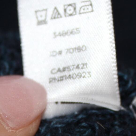 Ann Taylor LOFT Heathered Blue LS Sweater Size XS - Picture 7 of 7